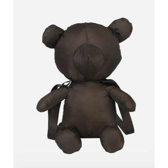 CHAOMA Cute Plush Black Bear Grunge Purse Messenger Crossbody Bag - Picture 1 of 7
